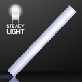 16" Steady White Light LED Cheer Sticks - Blank